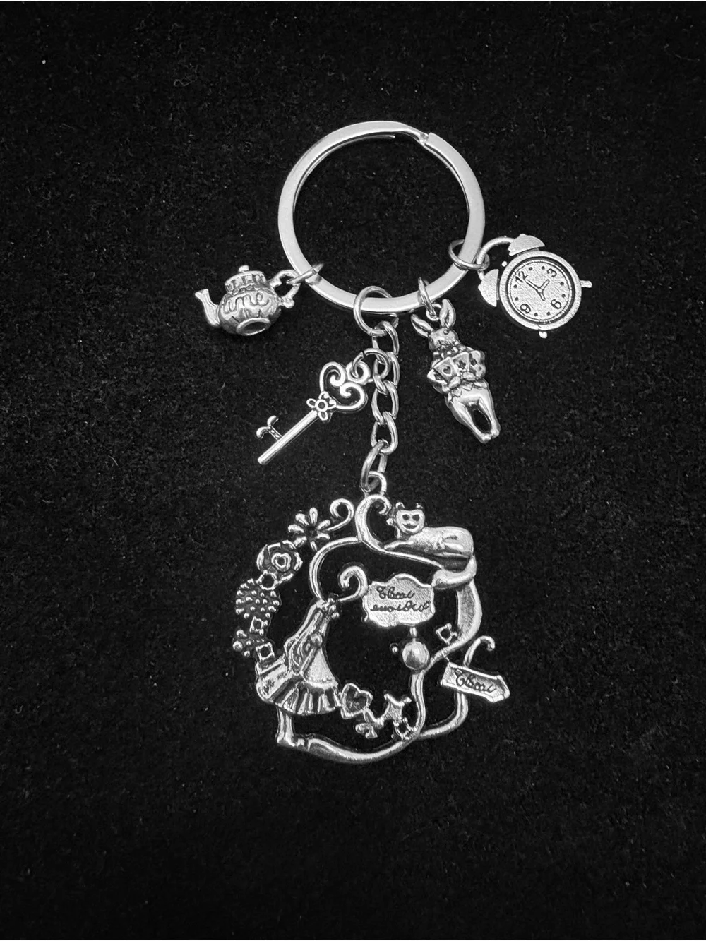Alice in Wonderland themed Keychain